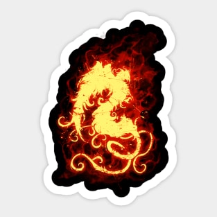 Phoenix Burn Sticker